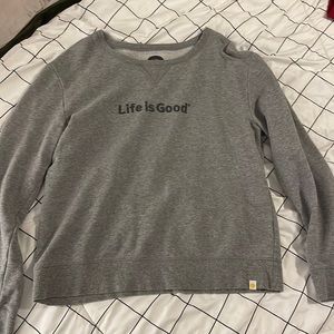 Life Is Good crewneck woman’s size small